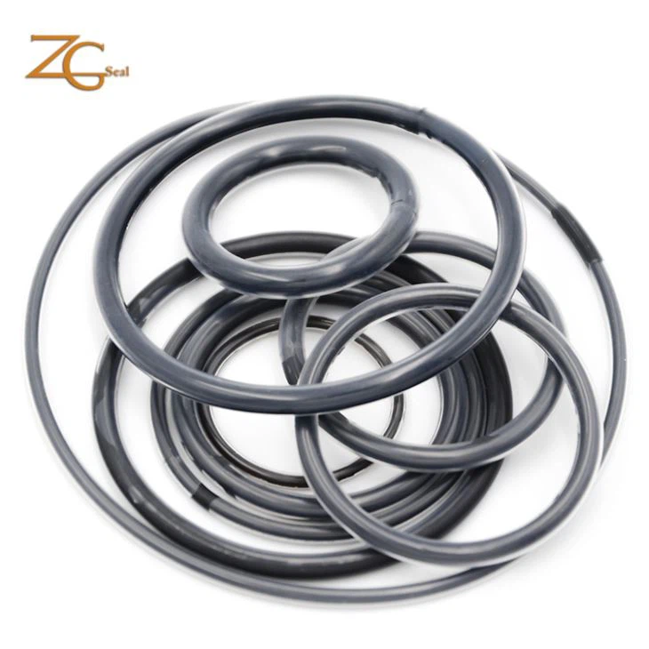 Siyah FEP Silikon Çekirdekli Kauçuk O Ring